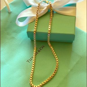 Tiffany & Co. Venetian Box Chain Necklace